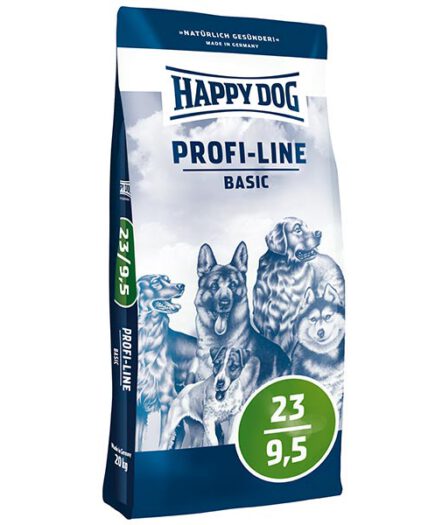 Happy Dog Profi-Krokette Basic 23/9,5 felnőtt kutyatáp 20 kg