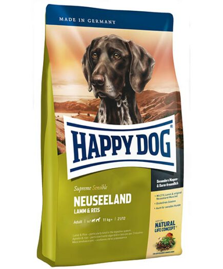 102861 happy dog supreme neuseeland gyomorkimelő 12,5kg hellodog kutyatapok.eu