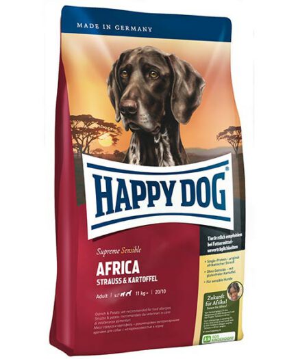 Happy Dog Supreme Africa táplálék érzékeny kutyáknak