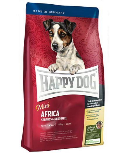 113837 happy dog mini africa táplálék érzékeny kutyáknak 4kg hellodog kutyatapok.eu