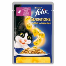 Félix Sensation alutasakos macskaeledel aszpikban 20x100g