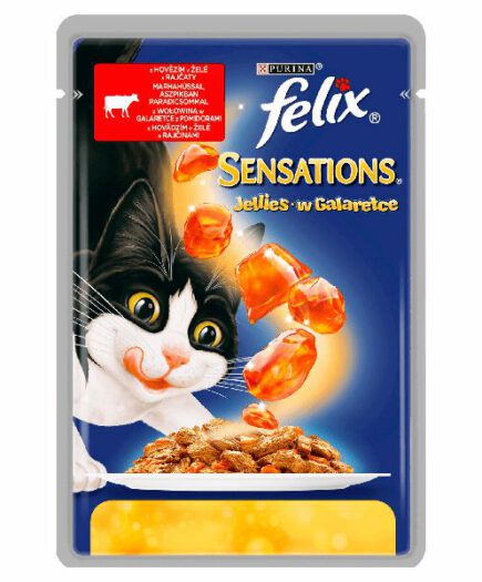 Félix Sensation alutasakos macskaeledel 20x100g