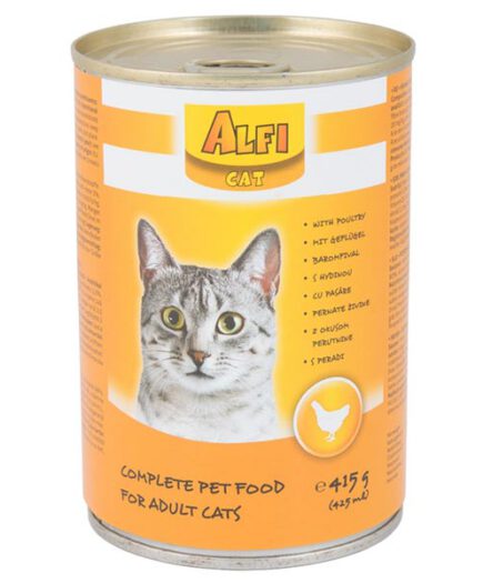 ALFI92498 alfi cat macskakonzerv baromfi 20x415 g kutyatapok.eu hellodog