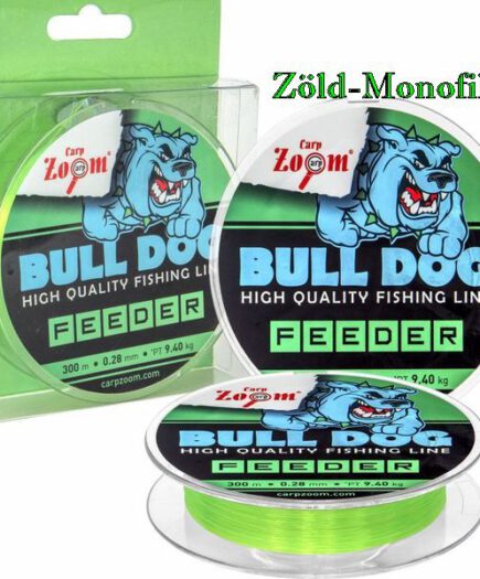 Carpzoom-Bull-Dog-Feeder-Monofil-horgaszzsinor-031mm-300m-Zold-horgaszbolt-hellodog-webshop