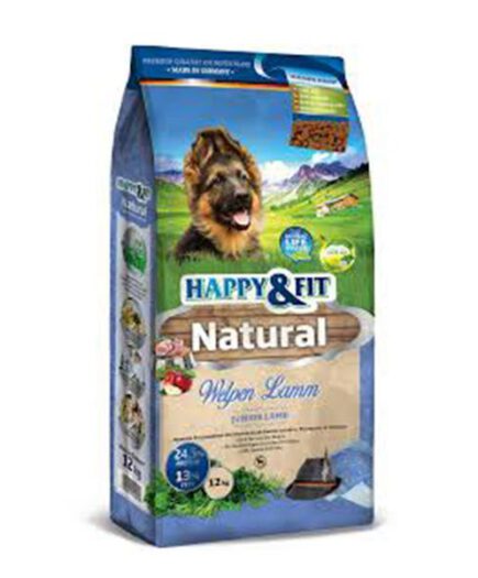 Happy&Fit Natural Welpen Lamm kölyök kutyatáp