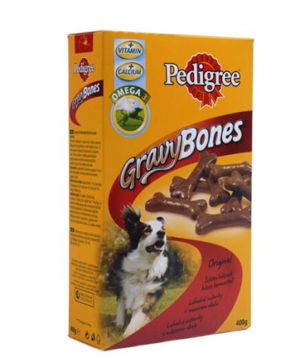 PED001 pedigree jutalomfalat gravy bone marhahúsos 400g hellodog kutyatapok.eu