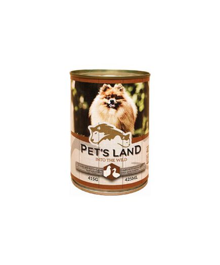 Pet s Land Dog kutyakonzerv baromfi 24x415g