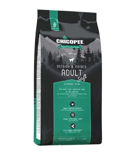 Chicopee HNL kutyatáp - Grain Free Soft Adult Ostrich - Potato 2kg