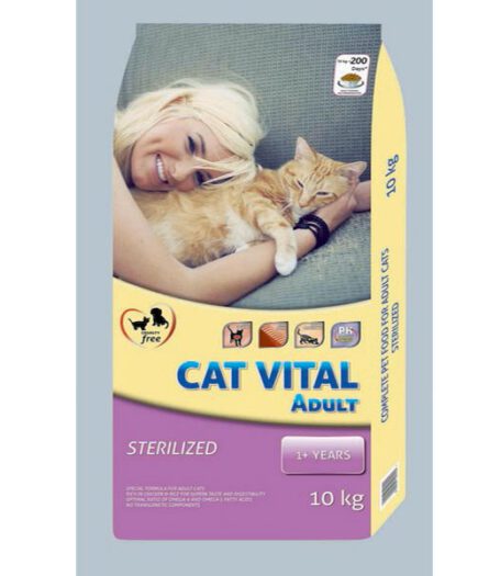 Cat Vital Adult Sterilized - ivartalanított macskáknak