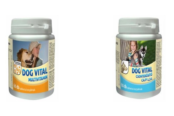 DOG VITAL prémium száraz eledelek és táplálékkiegészítők