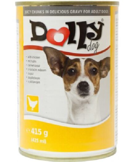 Dolly Dog kutyakonzerv csirke 24×415 gr