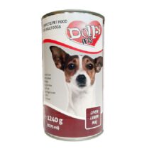 Dolly Dog kutyakonzerv májas 12×1240 g