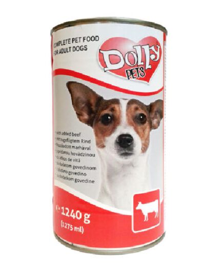 Dolly Dog kutyakonzerv marha 12×1240 g