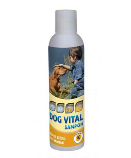 Dog Vital kutyasampon rövid szőrű kutyáknak 200ml
