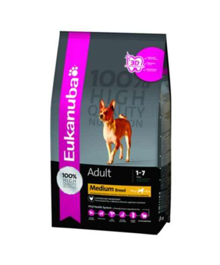 Eukanuba adult medium kutyatáp 15 kg