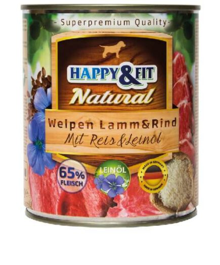 Happy&Fit Natural Welpen kutyakonzerv