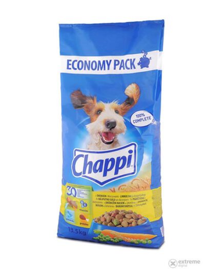 Kutyatáp Chappi Baromfi-Zöldséggel 13,5kg