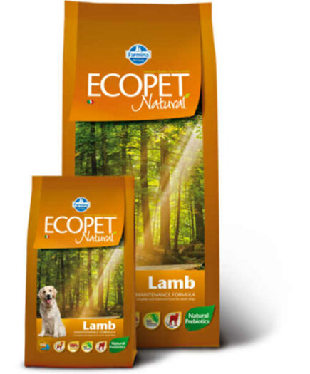 ECOPET NATURAL LAMB- bárányos kutyatáp