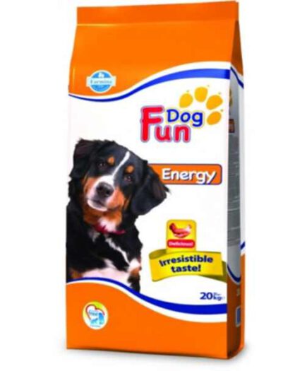Fun Dog Energy kutyatáp aktív kutyáknak 20 kg
