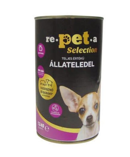 Repeta-Selection kutyakonzerv vaddisznó-bárány-sütőtök 12x1240g